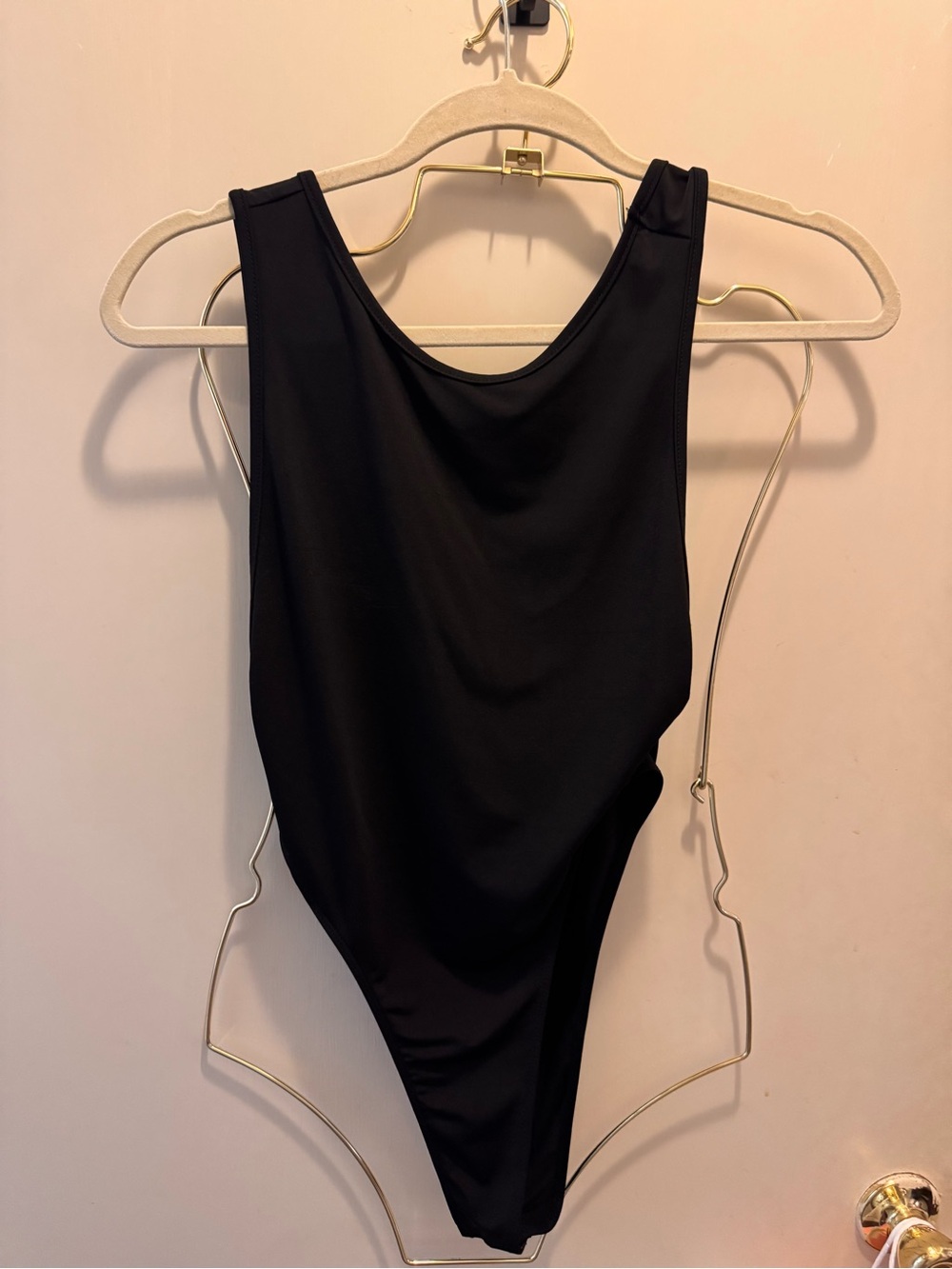 Kids Black One-Piece Swimsuit